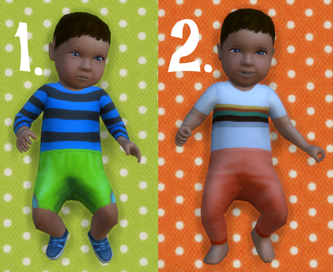 sims 4 baby default replacement skin